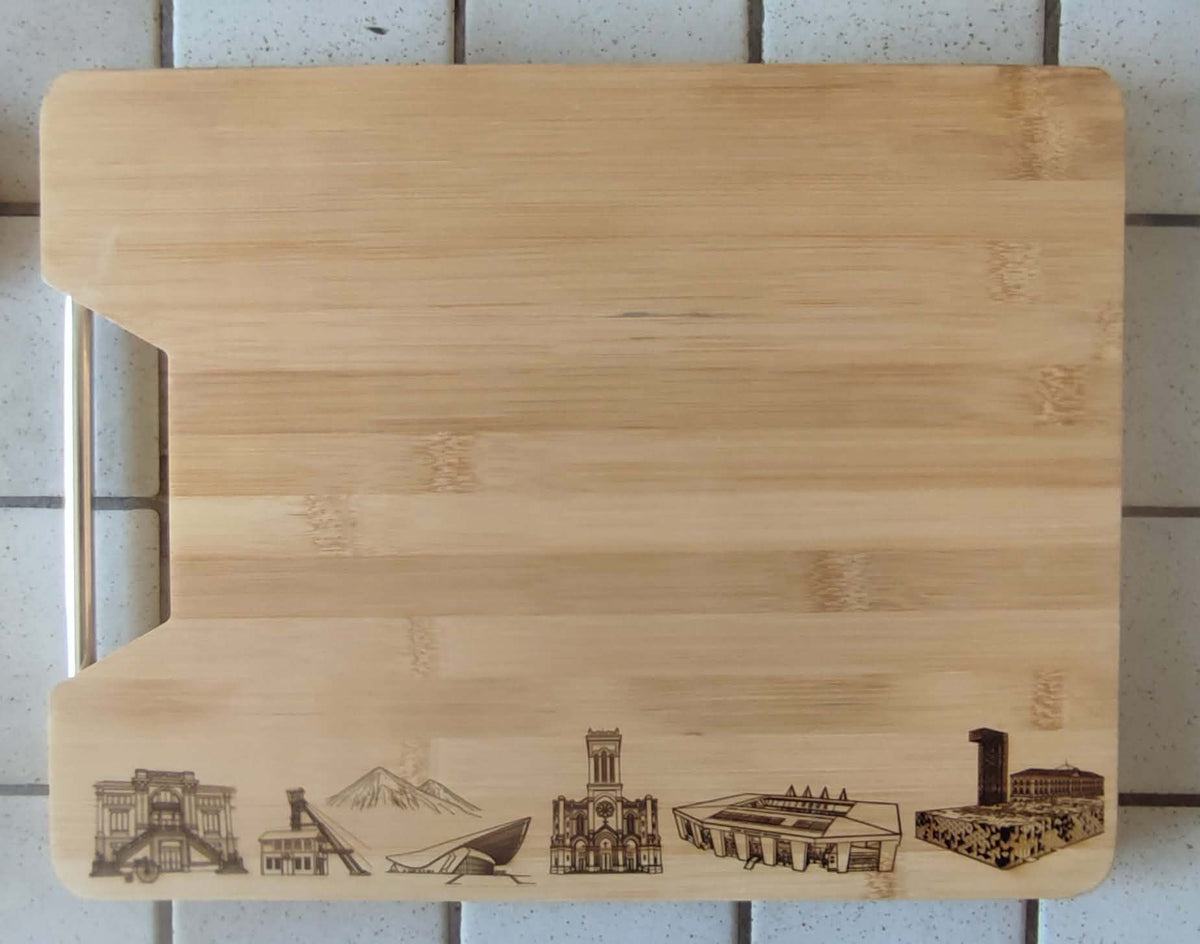 PLANCHE SKYLINE SAINT-ETIENNE 32 x 25 cm