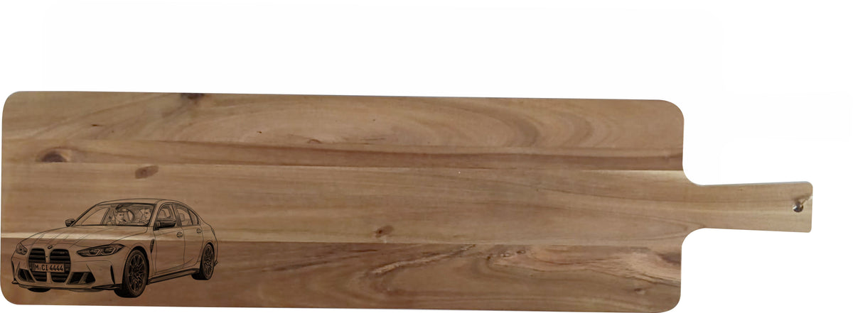 Voitures de rêve - planche à découper XXL 20x75