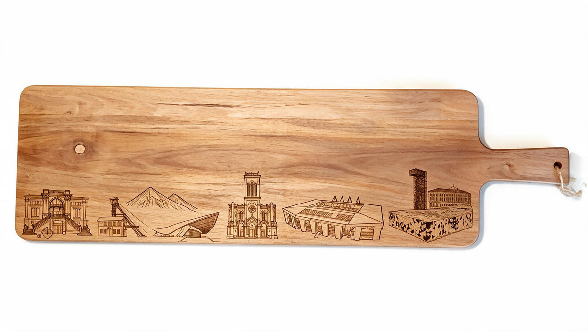 PLANCHE SKYLINE SAINT-ETIENNE 75 x 20 cm