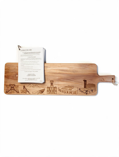 PLANCHE SKYLINE SAINT-ETIENNE 75 x 20 cm