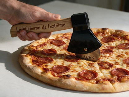Coupe-pizza Hache