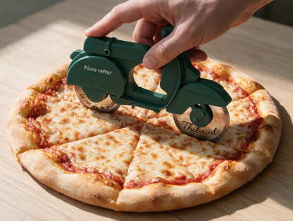 Coupe-pizza Scooter