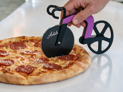 Coupe-Pizza Vélo piste – L'accessoire aussi insolite qu'efficace